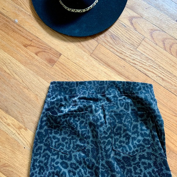 Sanctuary for Anthropologie Runway Shimmer Leopard Leggings - Picture 13 of 13